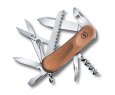 Нож перочинный VICTORINOX EvoWood 17, 85 мм, 13 функций, рукоять из орехового дерева