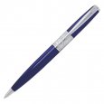 Шариковая ручка Pierre Cardin BARON, цвет - синий металлик. Упаковка В.
