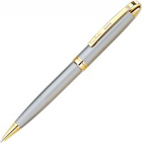 Шариковая ручка Pierre Cardin GAMME, цвет - бежево-серебристый. Упаковка Е. - Шариковые ручки