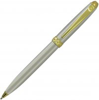 Шариковая ручка Pierre Cardin ECO,корпус латунь и лак.Детали дизайна-сталь и позолота.Матовый. - Шариковые ручки