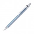 Шариковая ручка Pierre Cardin Actuel, цвет - серебристо-голубой. Упаковка Р-1