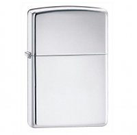 Зажигалка ZIPPO Armor High Polish Chrome, латунь с ник.-хром. покрыт.,серебр., глянцевая, 36х56х12мм - Зажигалки - цена и заказ в Москве и Санкт-Петербурге, интернет-магазин ZaUglom