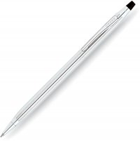 Шариковая ручка Cross Century Classic. Цвет - серебристый. - Шариковые ручки 