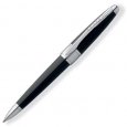 Шариковая ручка Cross Apogee. Цвет - черный.