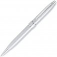 Шариковая ручка Cross Stratford. Цвет - серебристый матовый.