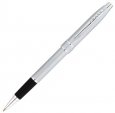 Ручка-Роллер Cross Stratford. Цвет - серебристый матовый.