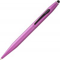 Шариковая ручка Cross Tech2 со стилусом 6мм. Цвет - розовый. - Шариковые ручки 