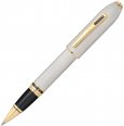 Ручка-роллер Selectip Cross Peerless 125. Цвет - платиновый/позолота