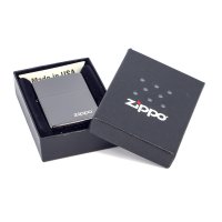 Зажигалка ZIPPO ZL Ebony, латунь с никеле-хромовым покрытием, черный, глянцевая, 36х56х12 мм - Зажигалки - цена и заказ в Москве и Санкт-Петербурге, интернет-магазин ZaUglom