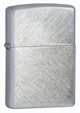 Зажигалка ZIPPO Herringbone Sweep, латунь с никеле-хромовым покрытием, серебр.,матовая,36х56х12мм