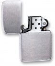 Зажигалка ZIPPO Replica Brushed Chrome, латунь с никеле-покрыт., серебр., матовая, 36х56х12 мм