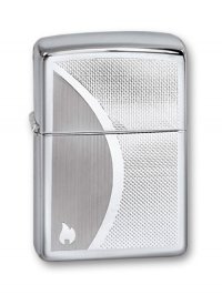 Зажигалка ZIPPO Shadow Gradiant High Polish Chrome, латунь,ник.-хром.покр.,серебр.,глянц.,36х56х12мм - Зажигалки - цена и заказ в Москве и Санкт-Петербурге, интернет-магазин ZaUglom