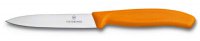 Нож для овощей VICTORINOX SwissClassic, 10 см, оранжевый - Нож для овощей