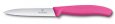 Нож для овощей VICTORINOX SwissClassic, лезвие 10 см с серейторной заточкой, розовый