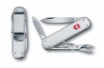 Нож перочинный VICTORINOX Money Clip, 74 мм, 5 функций, алюминиевая рукоять, серебристый