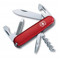 Нож перочинный VICTORINOX Sportsman, 84 мм, 13 функций, красный - Армейские 84/85 мм