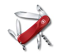 Нож перочинный VICTORINOX Evolution 10, 85 мм, 13 функций, красный - Армейские 84/85 мм