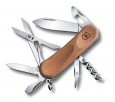 Нож перочинный VICTORINOX EvoWood 14, 85 мм, 12 функций, рукоять из орехового дерева