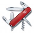 Нож перочинный VICTORINOX Spartan, 91 мм, 12 функций, красный