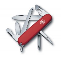 Нож перочинный VICTORINOX Hiker, 91 мм, 13 функций, красный - Армейские 91/93 мм