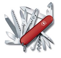 Нож перочинный VICTORINOX Handyman, 91 мм, 24 функции, красный - Армейские 91/93 мм