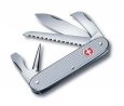 Нож перочинный VICTORINOX Pioneer, 93 мм, 7 функций, алюминиевая рукоять, серебристый