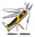 Нож перочинный VICTORINOX RangerGrip Boatsman, 130 мм, 22 функции, с фиксатором, жёлтый с чёрным