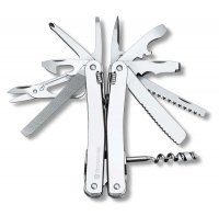 Мультитул VICTORINOX SwissTool Spirit XC Plus Ratchet, 105 мм, 38 функций, в нейлоновом чехле - Мультитулы