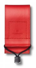 Чехол на ремень VICTORINOX для ножей 91 мм и 93 мм толщиной 5-8 уровней, из кожзаменителя, красный