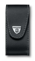 Чехол на ремень VICTORINOX для ножа 111 мм WorkChamp XL (0.9064.XL), кожаный, чёрный
