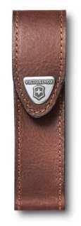 Чехол на ремень VICTORINOX для ножей 111 мм толщиной 2-4 уровня, кожаный, коричневый