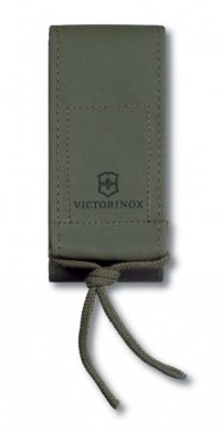 Чехол на ремень VICTORINOX для ножей 111 мм и SwissTool Spirit, из искуственной кожи, зелёный - Чехлы