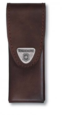 Чехол на ремень VICTORINOX для мультитулов SwissTool Spirit, кожаный, коричневый - Чехлы