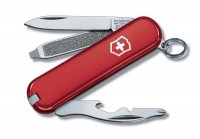 Нож-брелок VICTORINOX Rally, 58 мм, 9 функций, красный - Карманные 58 мм