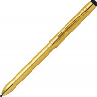 Многофункциональная ручка Cross Tech3+. Цвет - золотистый. - Многофункциональные ручки 
