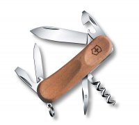 Нож перочинный VICTORINOX EvoWood 10, 85 мм, 11 функций, рукоять из орехового дерева - Армейские 84/85 мм