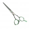 Парикмахерские ножницы TAYO DUET прямые 5,5", зеленые