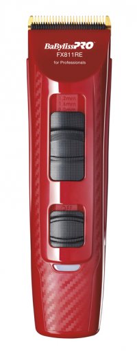 Машинка для стрижки BABYLISS FERRARI Volare X2, 0,8 -2 мм, аккум/сетевая, 8 нас.красн - Babyliss - цена и заказ в Москве и Санкт-Петербурге, интернет-магазин ZaUglom