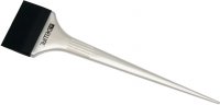 Кисть-лопатка DEWAL для окрашивания, силиконовая, черная с белой ручкой, широкая 54мм - Кисти для окрашивания