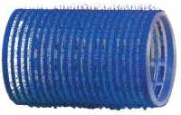 Бигуди-липучки DEWAL,синие d 40 мм 12 шт/уп - Бигуди на липучке - цена и заказ в Москве и Санкт-Петербурге, интернет-магазин ZaUglom