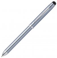 Многофункциональная ручка Cross Tech3+. Цвет - серо-голубой - Многофункциональные ручки 