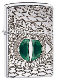 Зажигалка ZIPPO Armor™ с покрытием High Polish Chrome, латунь/сталь, серебристая, 36x12x56 мм - Зажигалки - цена и заказ в Москве и Санкт-Петербурге, интернет-магазин ZaUglom