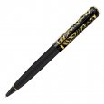 Шариковая ручка Pierre Cardin L``ESPRIT, цвет - матовый черный/золотистый. Упаковка L.