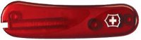 Передняя накладка для ножей VICTORINOX 85 мм, пластиковая, полупрозрачная красная - Накладки