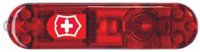 Передняя накладка для ножей VICTORINOX SwissLite 58 мм, пластиковая, полупрозрачная красная - Накладки