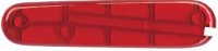 Задняя накладка для ножей VICTORINOX 84 мм, пластиковая, полупрозрачная красная - Накладки