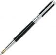 Перьевая ручка Pierre Cardin,корпус латунь и лак, отделка и детали дизайна - хром.