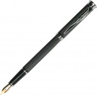 Перьевая ручка Pierre Cardin TRESOR,корпус латунь и лак, отделка и детали дизайна - хром. - Перьевые ручки