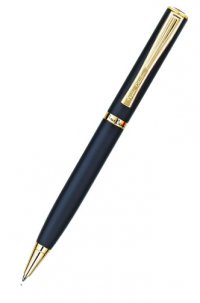 Шариковая ручка Pierre Cardin GAMME, корпус: латунь,матовое черное покрытие.  - Шариковые ручки