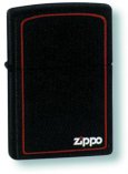 Зажигалка ZIPPO BK W/BORDER